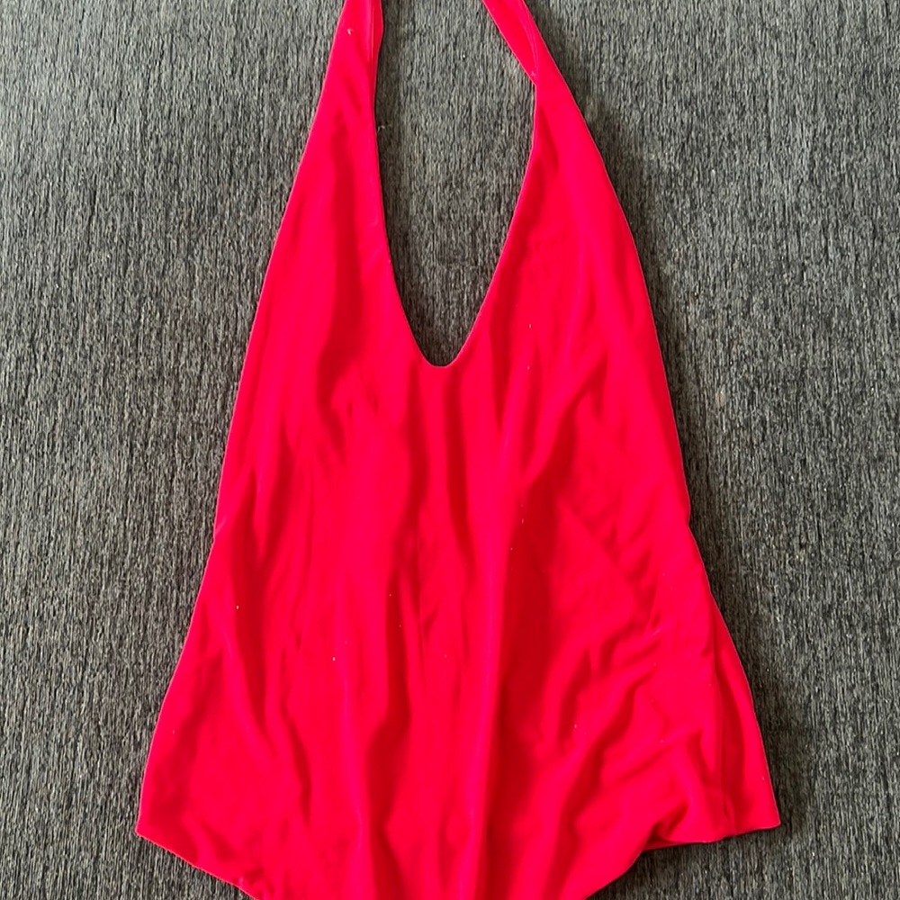 Body suit red